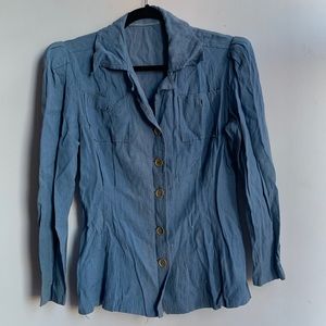 1940s Vintage American Denim Top